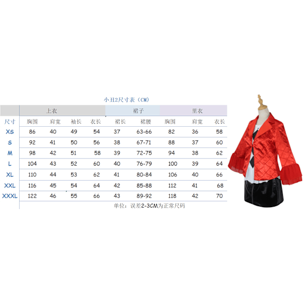 Xbi- joker 2 cossuit Harley Quinn cosplay kostume Halloween scene kostume festlig kostume Harley Quinn M