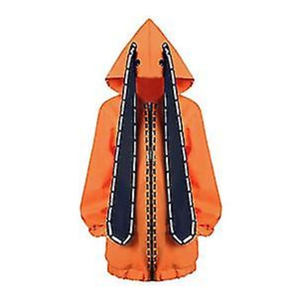 Crazy Gambling Abyss Cos Kläder Huang Quan Yue Luna Orange Coat Japansk kostym XL