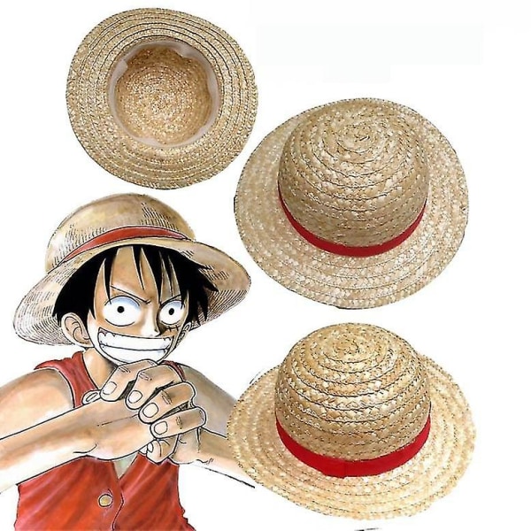 One Piece Luffy Cosplay Straw Hat -a 35cm