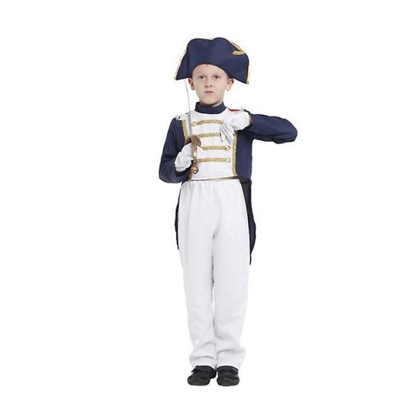 Boys Halloween Napoleon Costume Children Fancy Dress -a L