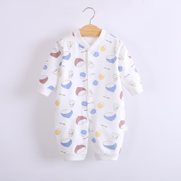 Mub- Custom 100% Cotton Newborn Knitted Clothes Bodysuit Baby Rompers Wholesale 11 80cm