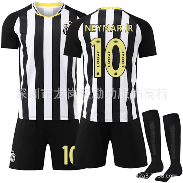 Xbi- Multi-stil brasilianska ligan nr 10 Neymar fotbollströja 26 Away #24