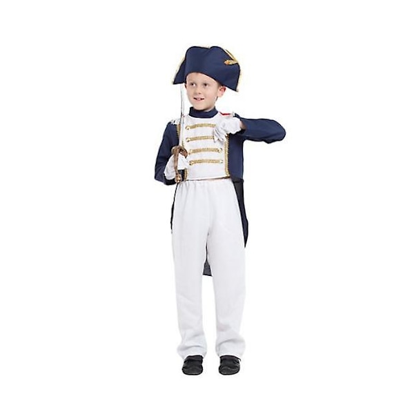 Halloween Napoleon Kostyme for Gutter - Barnekostyme S