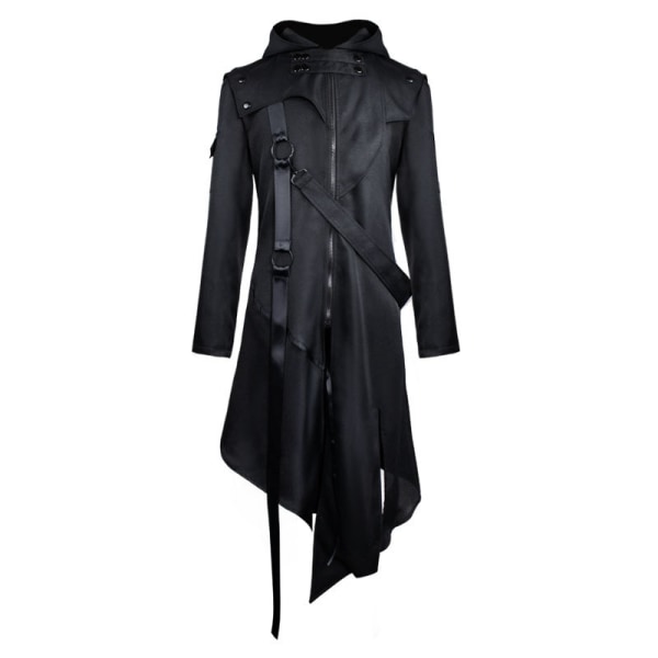 Ny gotisk høst- og vinterkostymejakke for Halloween COS 4XL