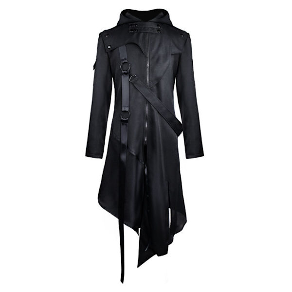 Ny gotisk høst- og vinterkostymejakke for Halloween COS XL