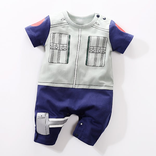 Mub- Custom kids cosplay clothing 0-1 year old baby one-piece Japanese anime cosplay baby clothes personality romper costume 015 66 size