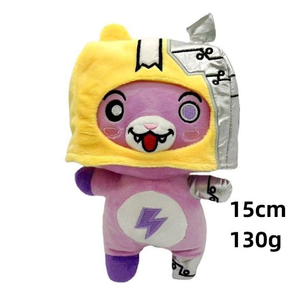 Mub - Kartong Villain Fox Stone Cloud Lankybox Plysjleke Mechanical fox