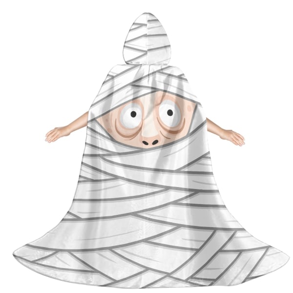 Mub- Popular Oversize Cowl Outfit Print ultiple Pattern Children's Halloween Cloak At Costume Party Be a Lovely Child ZXQFJ0125F57-1 M