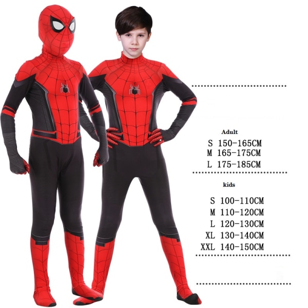 Mub- Wholesale superhero party captainamerica women adult cosplay kids tv & movie spiderman halloween anime costume spiderman  8 S