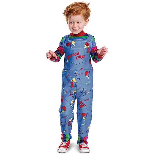 Jud- Halloween Kostymer för barn Ghost Baby Soul Prestanda Kostymer Ghost Baby Chaji Joker boy XL