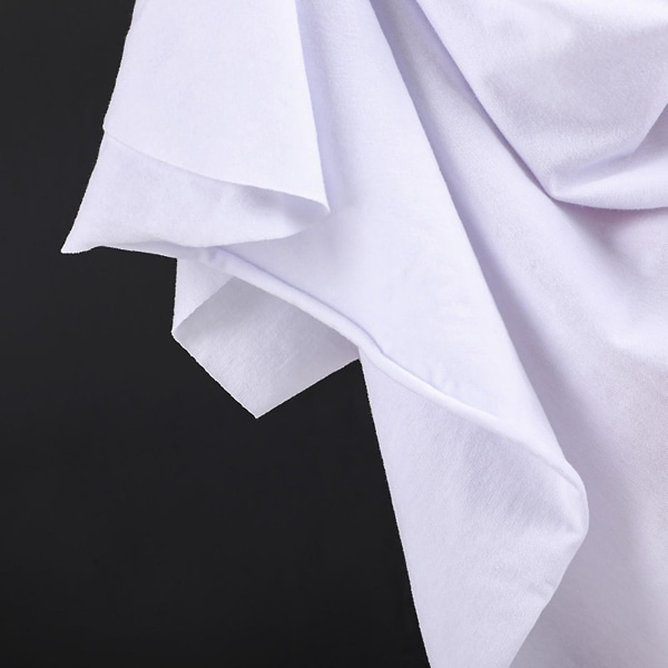 Spøkelseskostyme for barn Halloween Ghost Cape Spøkelsesaktig men søt cosplay Halloween-festtilbehør, en størrelse for barn 1-9 år L