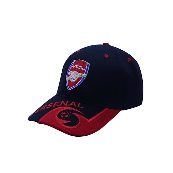 Xbi- Fodboldklub Real Madrid, Arsenal, Liverpool Champions League baseballkasket fanhat Arsenal - Black