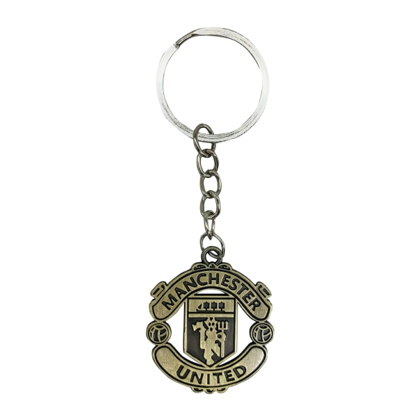 Mub- Fotboll Metall Nyckelring Minnesgåva Personlig Nyckelring Hängsmycke Manchester United