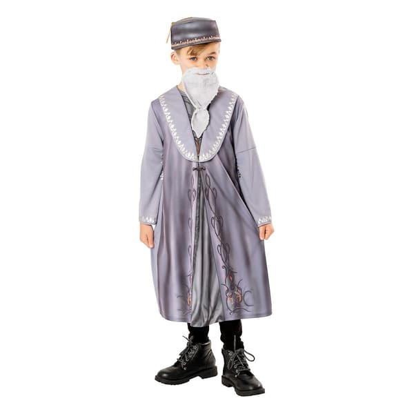 Harry Potter Boys Dumbledore -asu Grey 7-8 Years