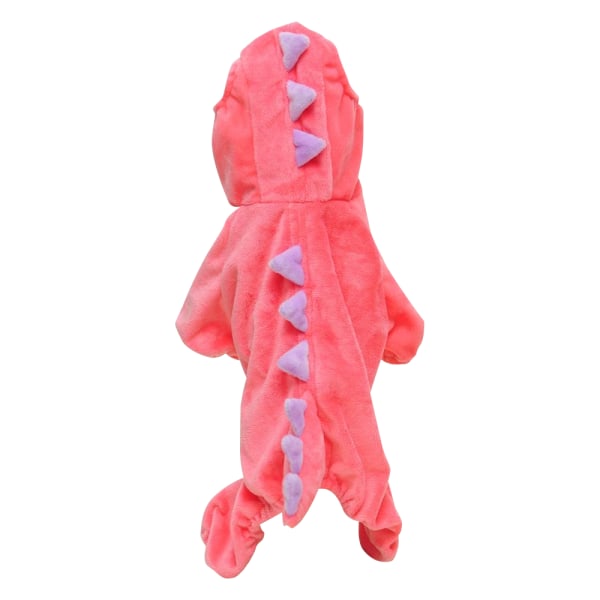 Dinosaurus Hund Halloween Kostym Pet Dino Hoodie för små hundar .i