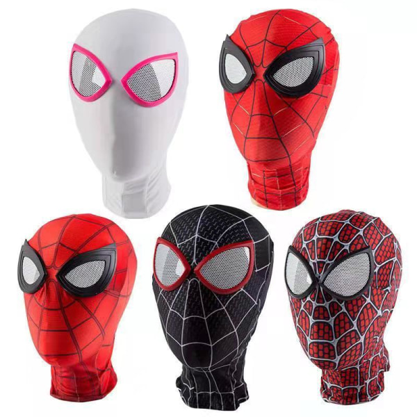 Mub- På lager Flere Spider-Man Zentai Jumpsuit Voksen Halloween Kostumer til Mænd Disfraz de Spiderman Cosplay Kostume -a 7 190