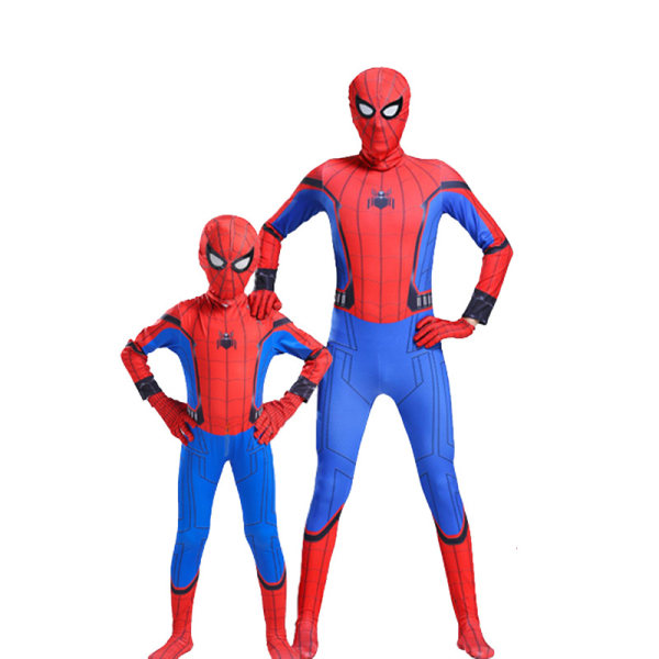 Mub- Multiple 6Y 11Y PS-peli Musta Kulta Lapsi Supersankari Puvut Spiderman Far from Home Halloween Vaatteet Spider man Puku z833 180