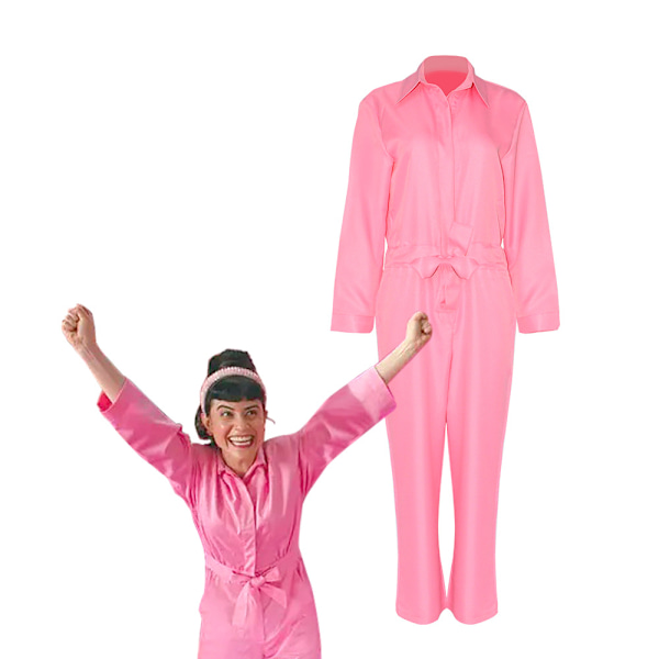 Mub- 2023 elokuva-asu Barbien Ken Cos Real Life -elokuva Barbien mekko asusteilla aikuisille ja lapsille 3 2 XL