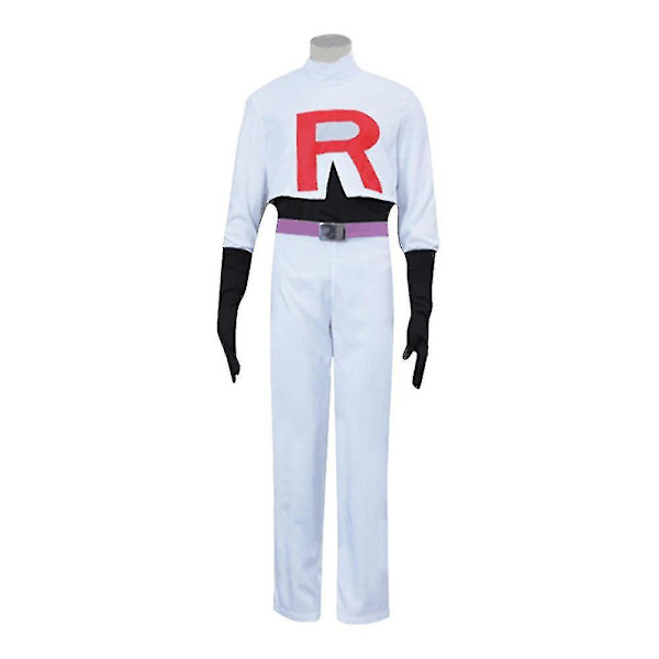 Cosplay Galaxy Rockets James Jessie Pullover Pants Skirt Gloves Stockings Full Set Game Costume Unisex Adults-h -a XL James