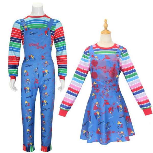 Jud- Halloween Kostymer för barn Ghost Baby Soul Prestanda Kostymer Ghost Baby Chaji Joker girl XL