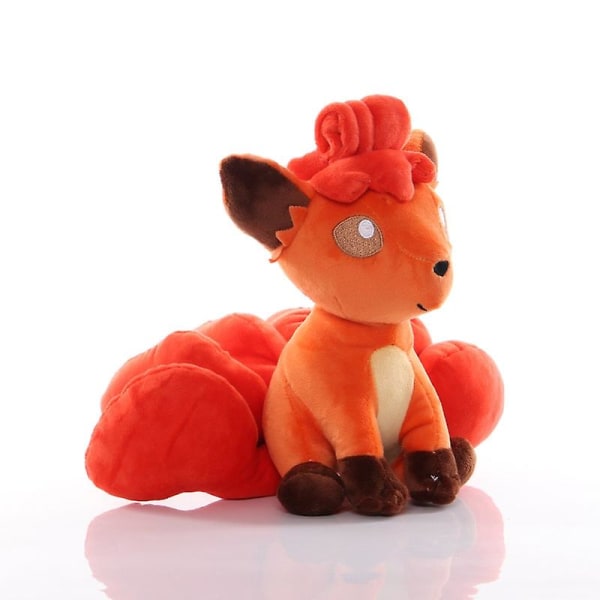 20cm Vulpix Alola Vulpix plysjleke plysj myk kosedyr Orange