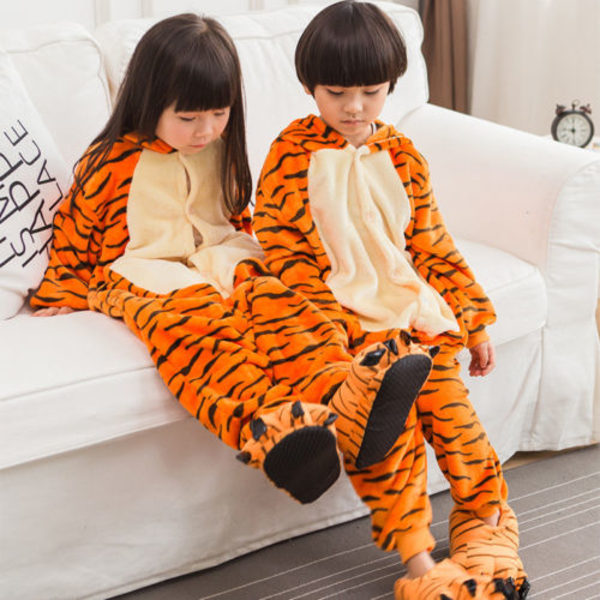 Barn Cartoon Söt Hoodie Pullover Bodysuit Pyjamas Jumpsuit #3 105cm