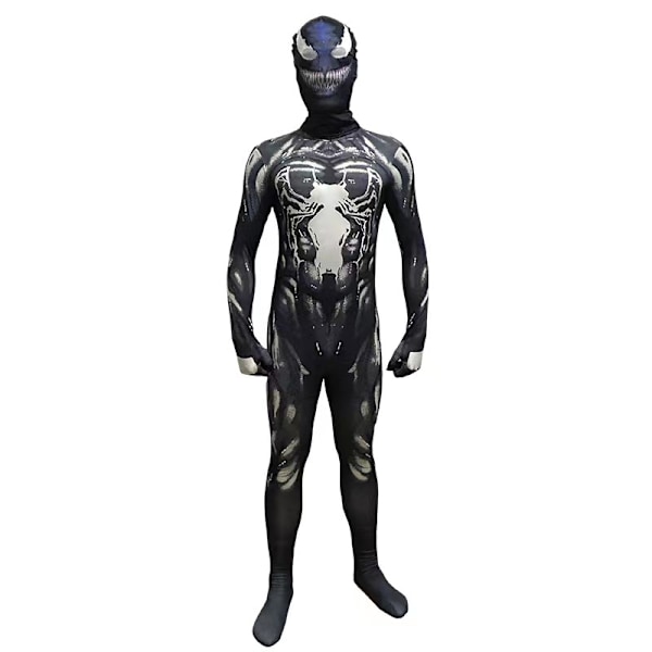 Mub- Halloween Cosplay-asu Uusin Hieno Hämähäkkimies Spiderman-asu Hieno Hyppyhaalari Aikuisille Ja Lapsille Punainen Musta Cosplay-vaatteet 12 150cm 2XL