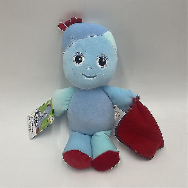 Piirretty elokuva yöpuutarhassa Makka Pakka Iggle Piggle Pehmolelu täytetty sänky Koriste Nukke Lapset Mukana lelut Uudenvuoden lahja-i 25CM01