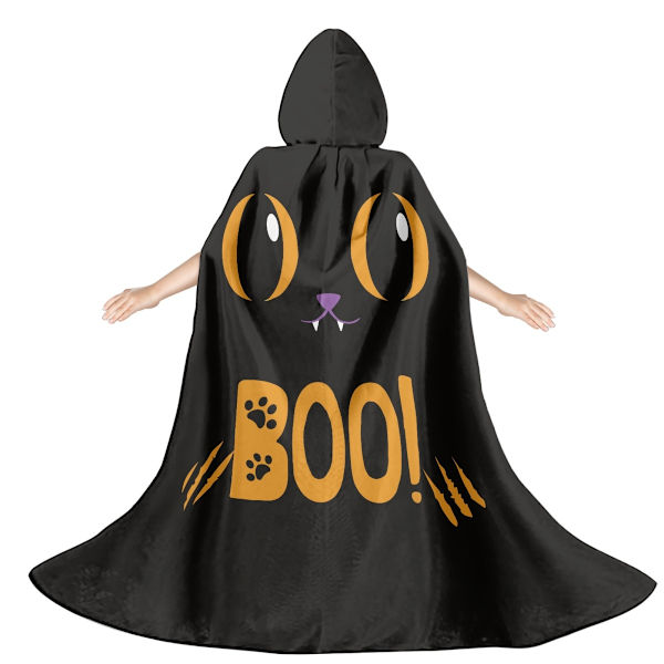 Mub- Factoryupply Accept Mass Customization Children's Halloween Cloak Resist Wind Chill Hood Cape On The Cold Night Warmly You ZXQFJ0189F57-1 S