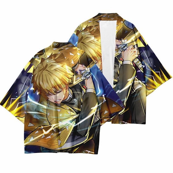 Mub- 20 tyyliä Demon Slayer: Kimetsu no Yaiba Cosplay 3D-tulostus Haori Anime Kimono Viitta Anime-sarjakuva Vaatteet 30 4 XL
