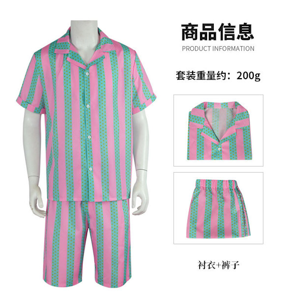 Mub- 2023 New Movie Barby cos clothes dress live action Barbies movie Leggings cosplay for kid Adult Halloween 6 Adult XL