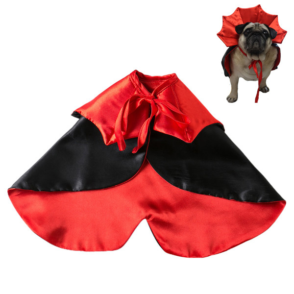 Pet Cat Hund Kläder Kappa Cape Decor Julfest Kostym Cos