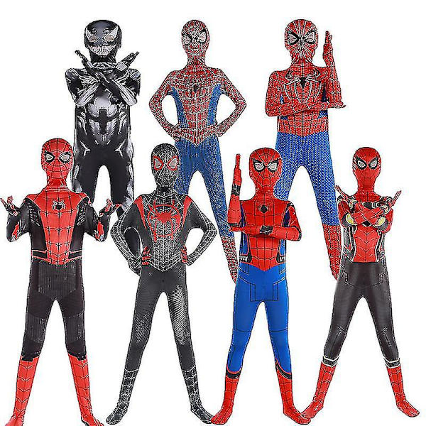 Halloween Expedition  Extraordinär Spider Spider! Xia Tight Fitting Elastic Spot Cos Animation Kläder.  150 Miles 160