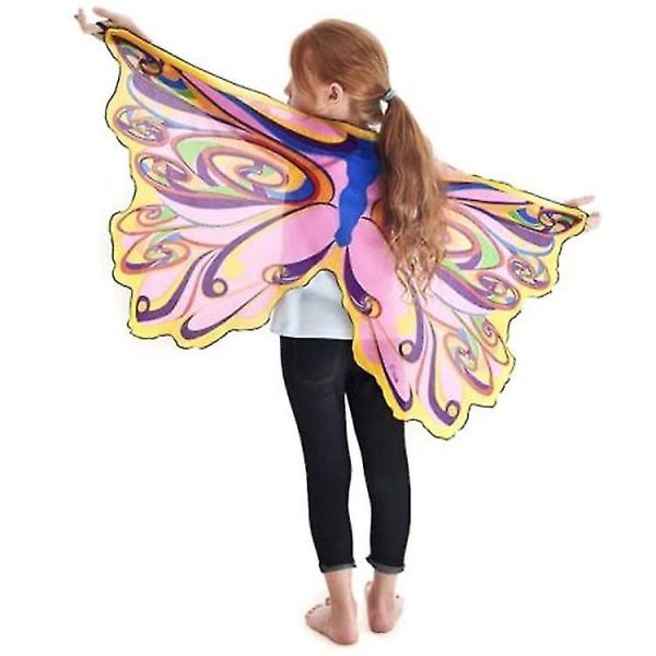 Kids Butterfly Wings Costume With Mask -a style9