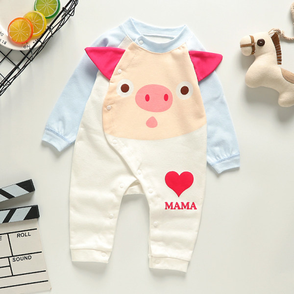 Mub- Custom 100% Cotton Newborn Knitted Clothes Bodysuit Baby Rompers Wholesale 24 59cm