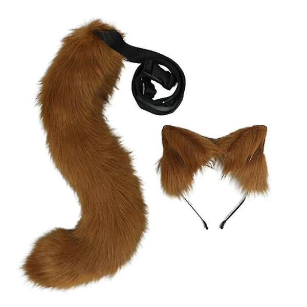 Anime Animal Headband And Tail Costume Anime Party Cat Cosplay Costume -a Deeper