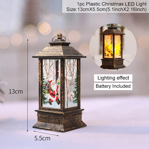Mub- Manufacturer Supplier Christmas Decorations Christmas Lantern Light Christmas Tree Ornaments 02