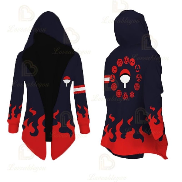 Namikaze Minato Cosplay Jacket Trench Robe Akatsuki Cloak Halloween Carnival Costume Men Women Hooded Cape Coat -a Agatsuma Zenitsu L