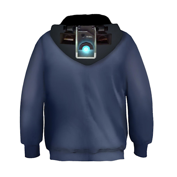 Skibidi Toilet Tv Personality Cosplay Children's Hooded Sweatshirt -a Style 4 M