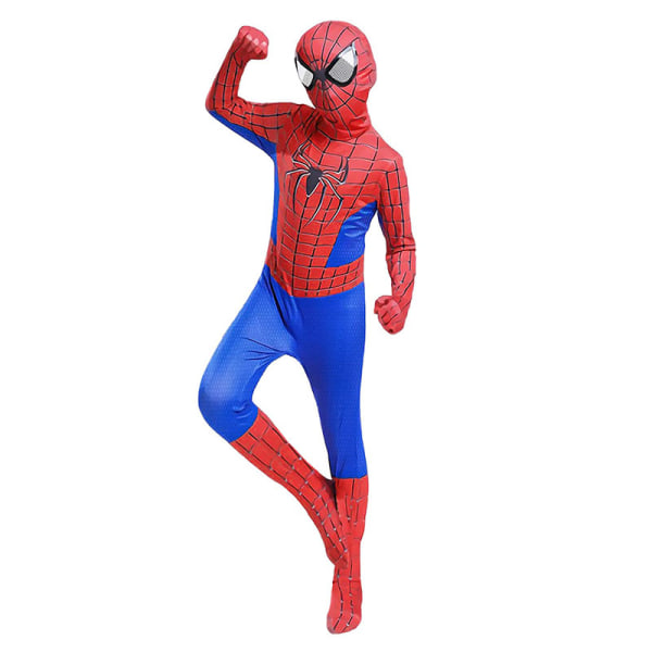 Mub- Spider Man Costume  Fantasia Kids Anime  Superhero Costume Anime Miles Morales tv&movie costume S4 170 CM
