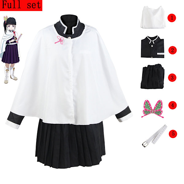 Mub- New Design Japanese Anime Demon Slayer Cosplay Clothes Tanjirou Nezuko Zenitsu Tomioka Rengoku Cosplay Costume Tsuyuri 2 XL