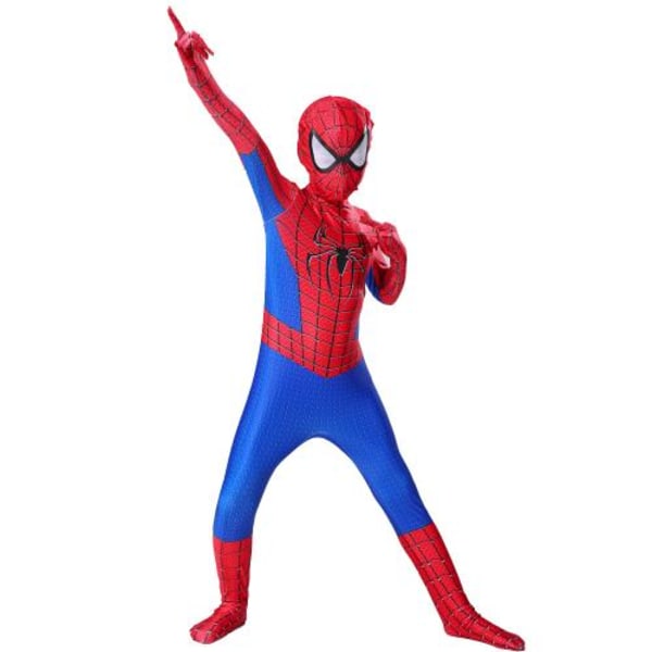 Mub- Multiple 6Y 11Y PS Game Black Gold Kid Superhero Costumes Spiderman Far from Home Halloween Clothes Spider man Costume cz836 100