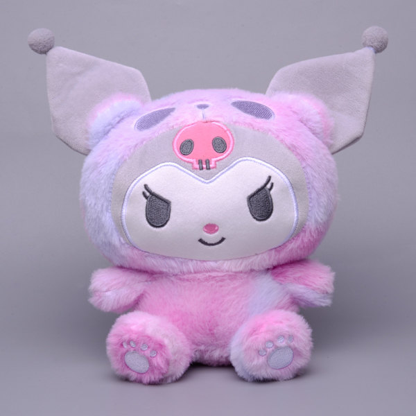 Cross-border sales of kuromi Sanrio family plush toys Kuromi Melody doll Laurel dog doll 1 23CM