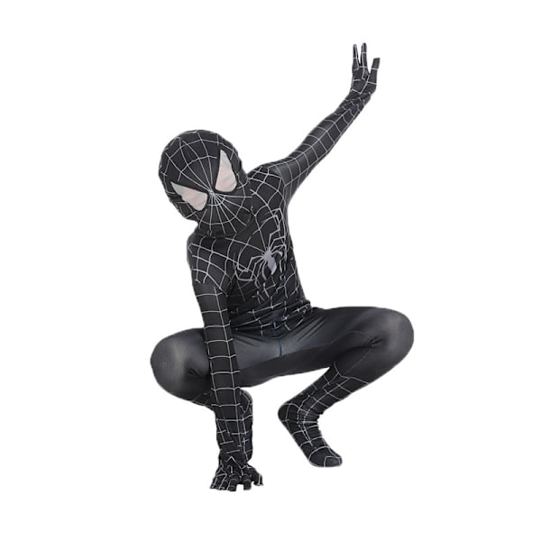 Mub- Spider Man Kostyme  Fantasia Kids Anime  Superhelt Kostyme Anime Miles Morales tv&film kostyme S1 100 CM