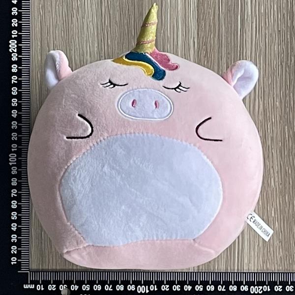 Xbi - Squishmallow Pehmolelu Eläin Tyyny Yksisarvinen Pöllö Elefantti 20cm pink unicorn