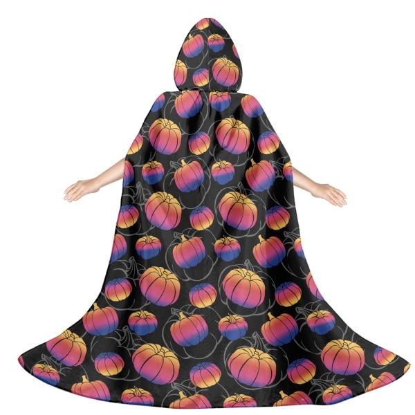 Mub- Personalized Design Colorful Warm and Cozy Witch Cloak Festival Performance for Children on All Hallows' Day Wholesale ZXQFH2651F57-1 L