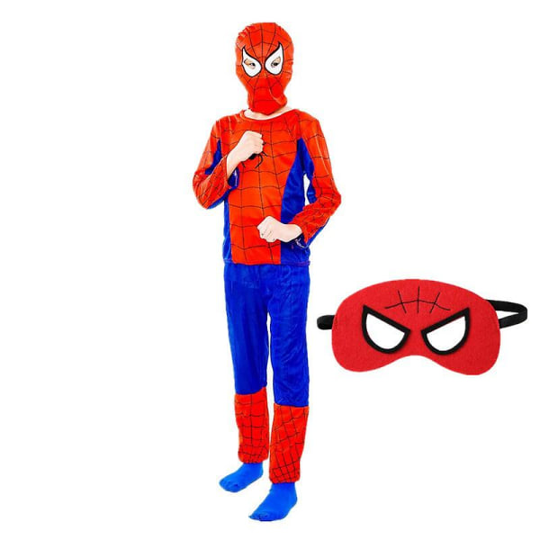 Halloween kostym cosplay spiderman strumpbyxor barn cosplay sexiga kostym kläder spiderman cosplay vestidos de fiesta W . 01 120cm