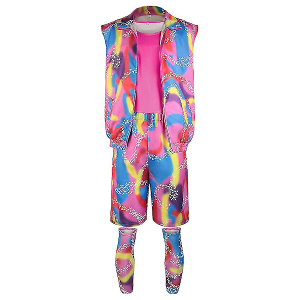Brand New Barbie Men's And Women's Sportswear Suit   Halloween Costume -a man S