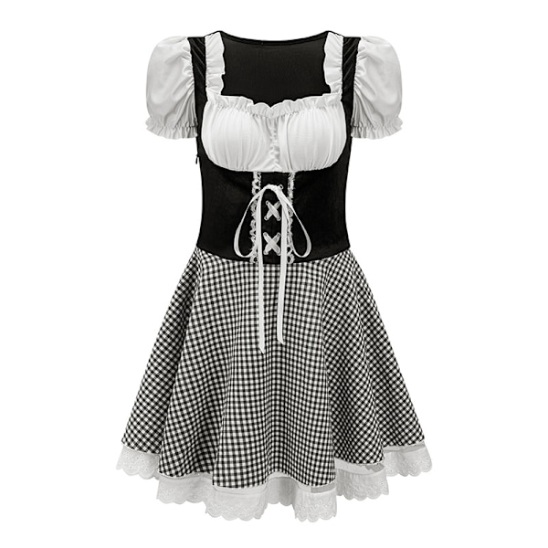 Xib- 2024 Nytt Tyskland München Ølkostyme Performance Wear Bar Jenteuniform black L