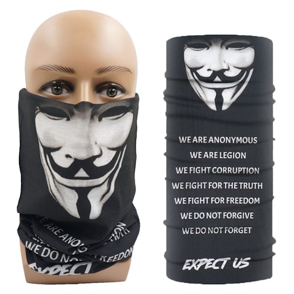 Mub - Multifunksjonelle heldekkende hodeplagg, skjerf og ansiktsmasker Joker 4